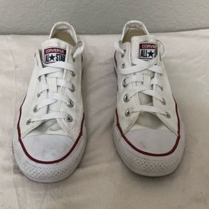 White Chuck Taylor Converse